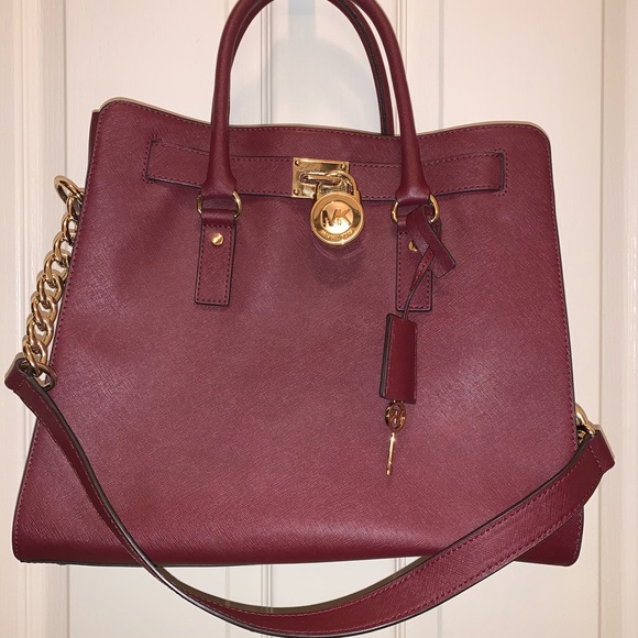 Michael Kors Hamilton Purse Handbag SOLD - Picture 2 of 5